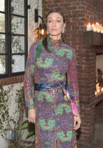Alana Hadid attends Saks Fifth Avenue X Attico Dinner at AOC Wine Bar on April 11, 2018 in Los Angeles, California. (Photo by Donato Sardella/Getty Images for Saks Fifth Avenue)