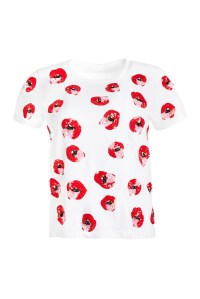 A look from the Alice + Olivia and Donald Robertson capsule collection.