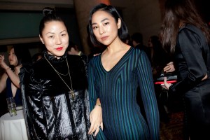 Carol Lim and  Greta Lee