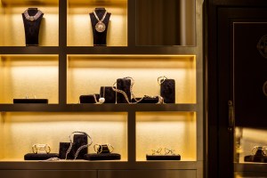 The Balmain flagship in Milan.