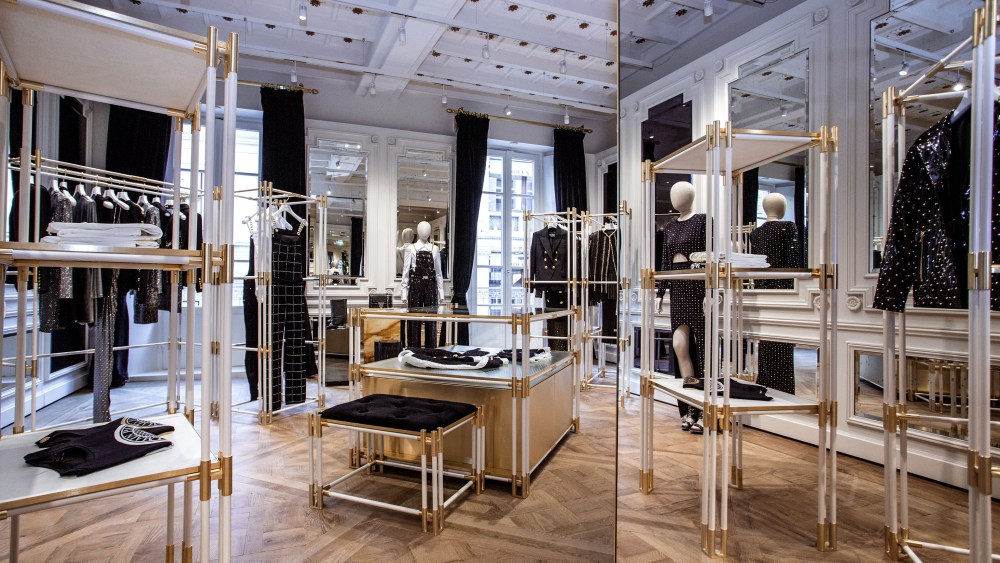 The Balmain flagship in Milan.