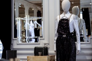 The Balmain flagship in Milan.