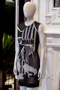The Balmain flagship in Milan.