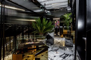The Balmain flagship in Milan.