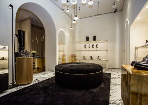 The Balmain flagship in Milan.