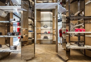 The Balmain flagship in Milan.