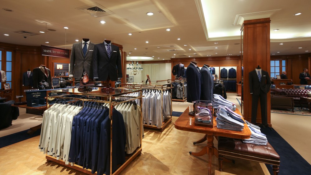 The Brooks Brothers Madison Ave. flagship.