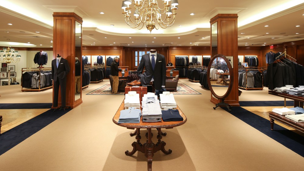 The Brooks Brothers Madison Ave. flagship.