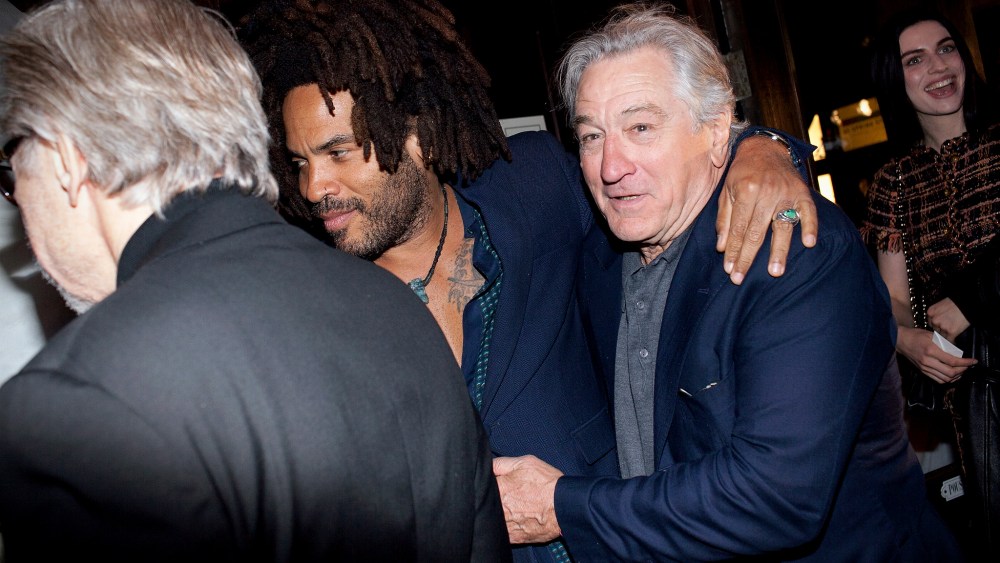 Lenny Kravitz, Robert De Niro