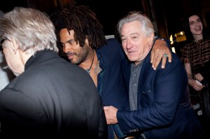 Lenny Kravitz, Robert De Niro