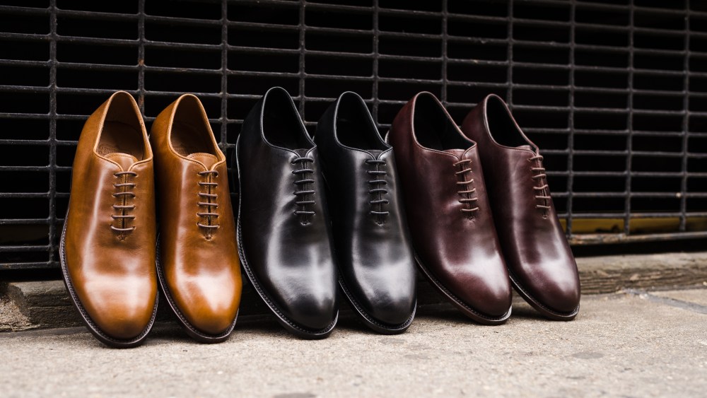 Looks from the Thursday Boots dress shoe collection.