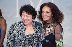 Justice Judge Sonia Sotomayor and Diane von Furstenberg