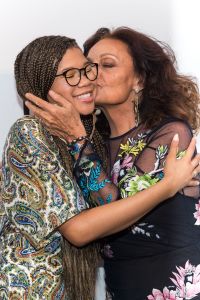 Storm Reid and Diane von Furstenberg