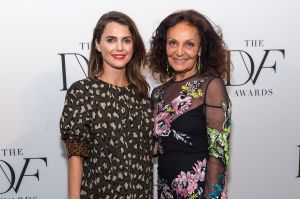 Keri Russell and Diane von Furstenberg