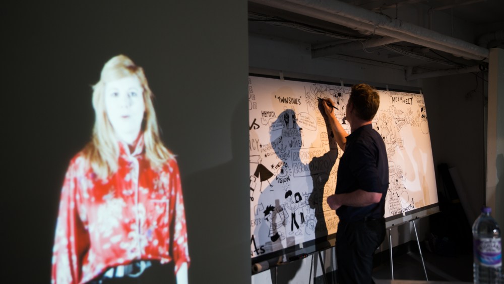 An image from the #FashionMeansBusiness exhibit