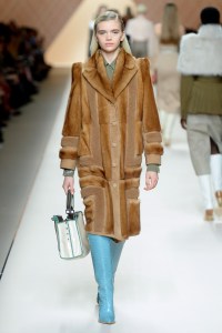 Model on the catwalkFendi show, Runway, Fall Winter 2018, Milan Fashion Week, Italy - 22 Feb 2018