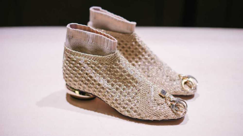 Stuart Weitzman boots designed by Giovanni Morelli.