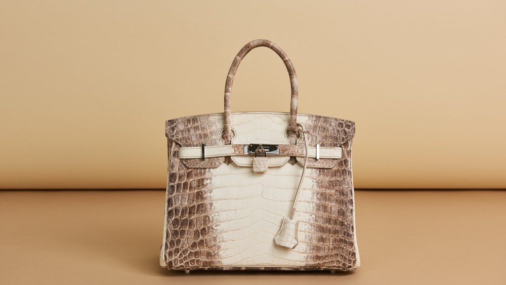 A look at the rare Hermès White Crocodile Himalayan Birkin.