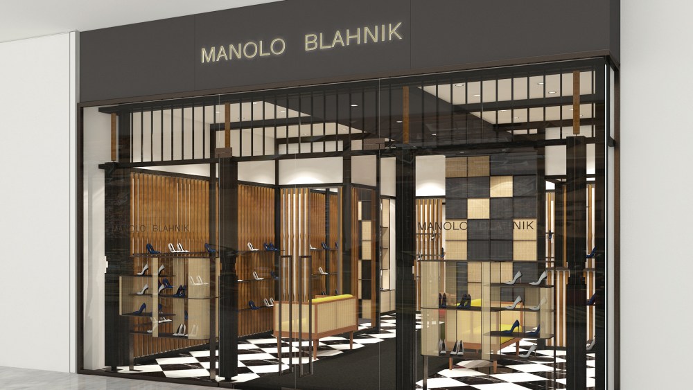 Manolo Blahnik boutique in Singapore