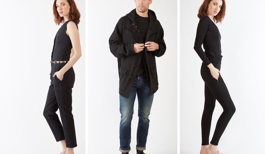 people in black jeans