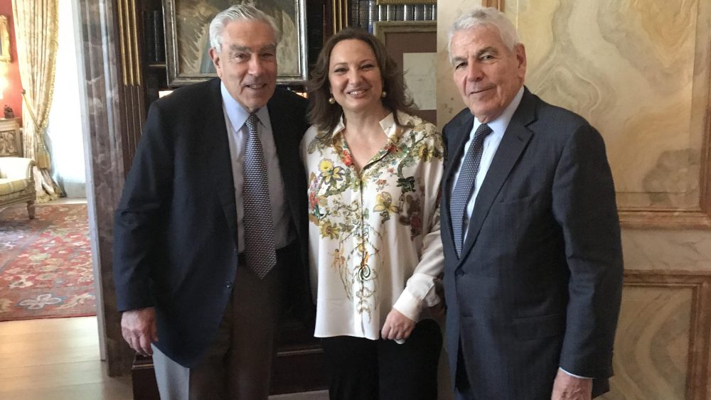 Gilbert Harrison, Jorge Pont Receive Honors