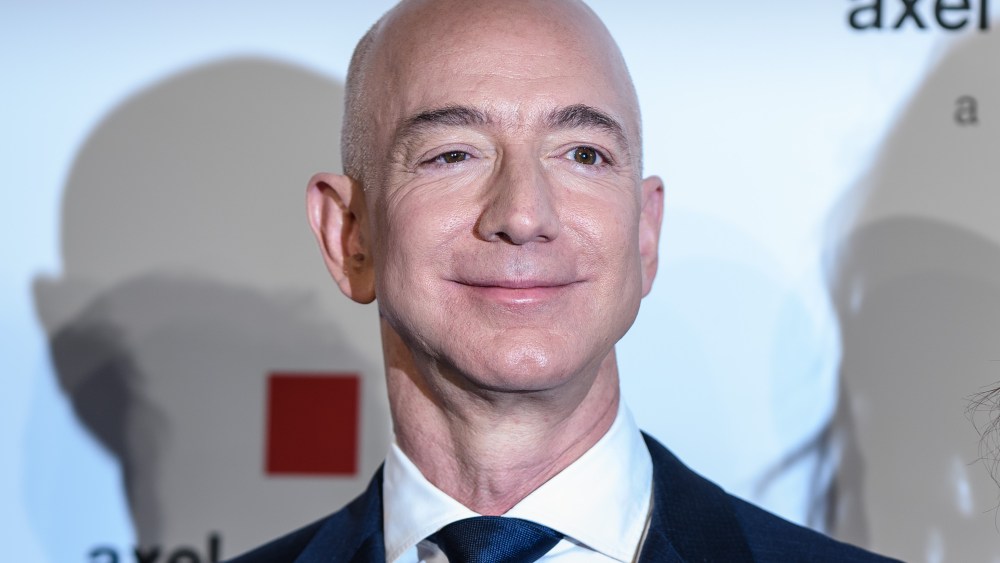 Amazon CEO Jeff Bezos attends the Axel Springer Award 2018, in Berlin, Germany, 24 April 2018. Amazon CEO Bezos, who also owns US newspaper 'Washington Post', is awarded with the Axel Springer Award. Axel Springer SE is one of the largest digital publishing houses in Europe and owner of numerous multimedia news brands.Jeff Bezos receives the Axel Springer Award, Berlin, Germany - 24 Apr 2018