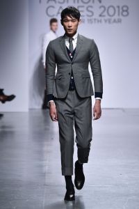 Model on the Catwalk