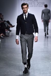 Model on the Catwalk