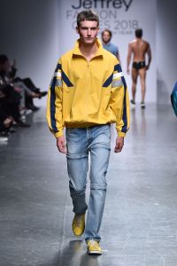 Model on the Catwalk
