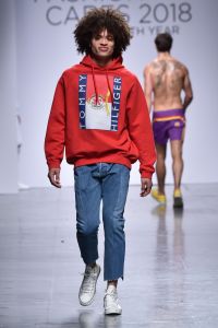 Model on the Catwalk