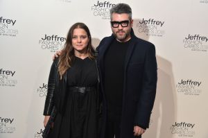 Eva Fehren and Brandon Maxwell