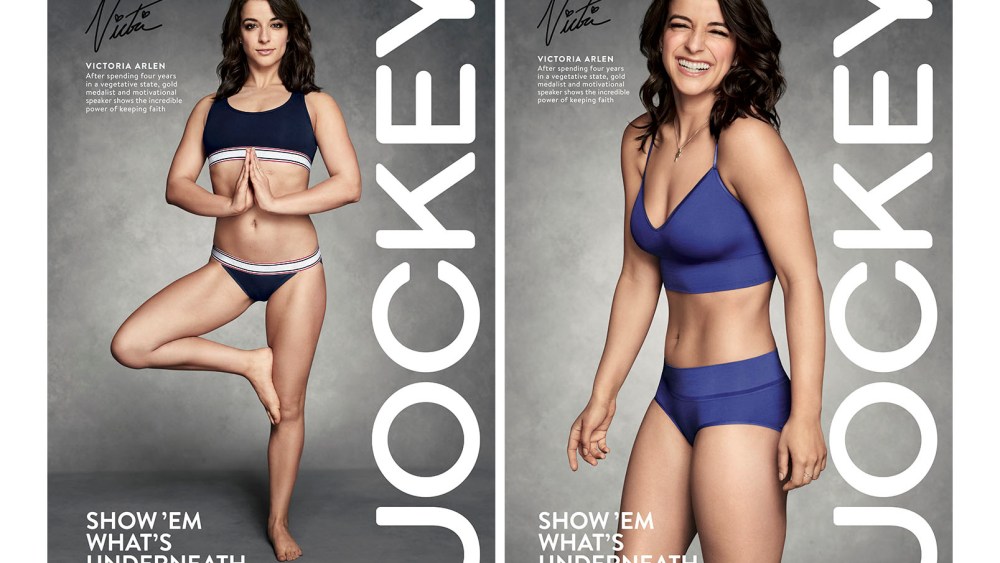 Jockey Taps Victoria Arlen for Campaign