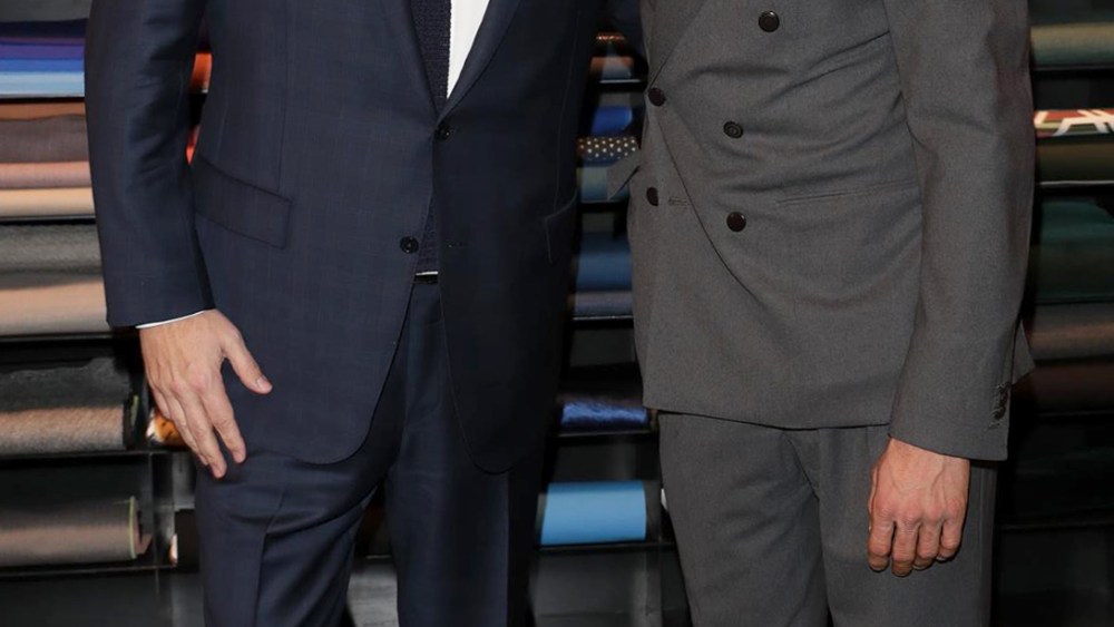 Ricardo Guadalupe and Lapo Elkann