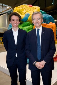 Frederic Arnault and Bernard Arnault