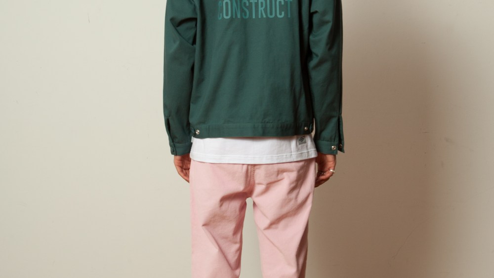 A look from the Dickies Construct collection updated by Union's Chris Gibbs.