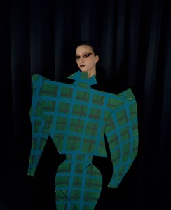An image by ECAL student Eliott Villars for the Mugler collaboration.