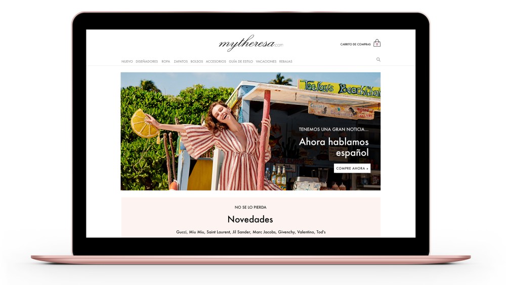 Mytheresa.com launches Spanish language website