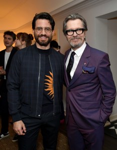 Edgar Ramirez and Gary OldmanSir Paul Smith x Gary Oldman Cocktails Chateau Marmont, Los Angeles, USA - 10 Apr 2018