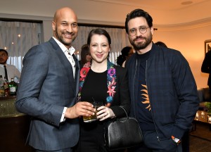 Keegan-Michael Key, Elisa Pugliese and Edgar Ramirez
Sir Paul Smith x Gary Oldman Cocktails Chateau Marmont, Los Angeles, USA - 10 Apr 2018