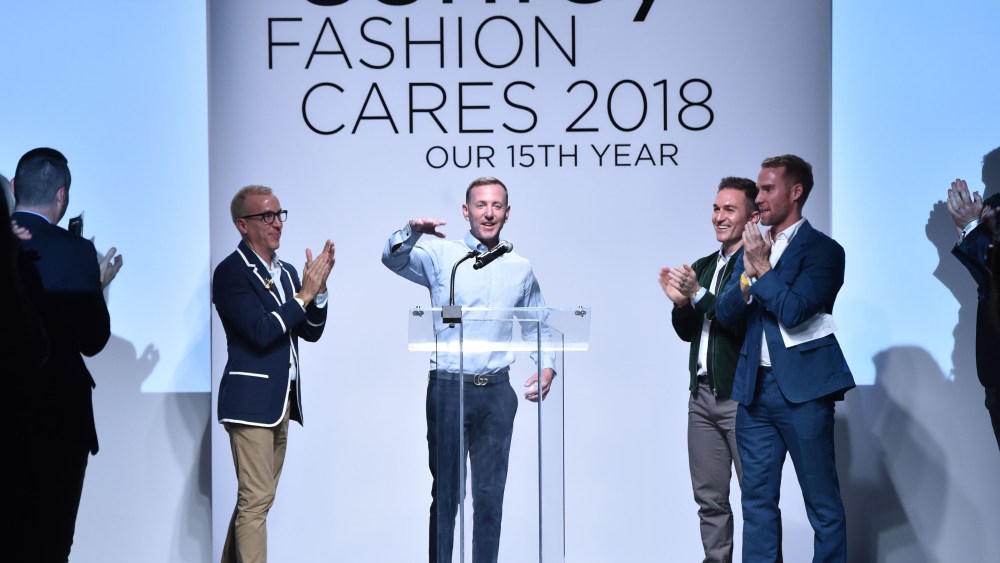 Jeffery KalinskyJeffrey Fashion Cares Fashion Show and Fundraiser, Runway, New York, USA - 11 Apr 2018