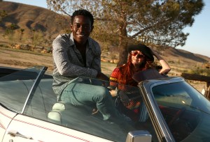Damson Idris and Nikki PennieDior Sauvage party, Pioneertown, USA - 12 Apr 2018