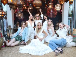 Whitney Port, Olivia Culpo, Paris Hilton, Victoria Justice, Rachel Zoe, Sara Foster and Erin FosterThe Zoe Report's 4th Annual ZOEasis, Coachella Valley Music and Arts Festival, Palm Springs, USA - 13 Apr 2018
