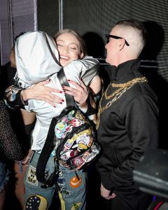 Paris Jackson, Gigi Hadid, Jeremy ScottMoschino x H&M Desert Party, Coachella Valley Music and Arts Festival, Palm Springs, USA - 14 Apr 2018