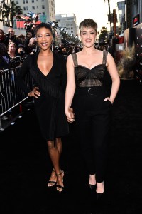 Samira Wiley and Lauren Morelli'The Handmaid's Tale' TV show premiere, Arrivals, Los Angeles, USA - 19 Apr 2018