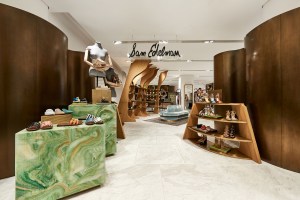 An in-store shop at Lane Crawford.