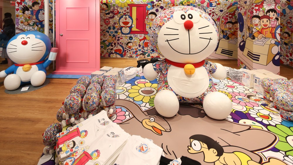 Takashi Murakami at Uniqlo.