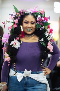 Street style at Beautycon.
