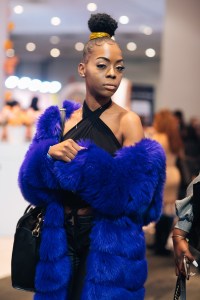 Street style at Beautycon.