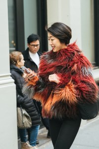 Street style at New York Fashion Week