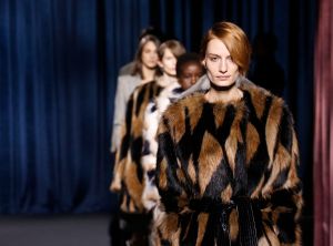 Models on the catwalkGivenchy show, Runway, Fall Winter 2018, Paris Fashion Week, France - 04 Mar 2018
